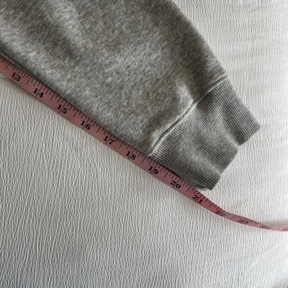 Quiksilver Signature Hoodie Sweatshirt Unisex L Gray - Picture 8 of 8